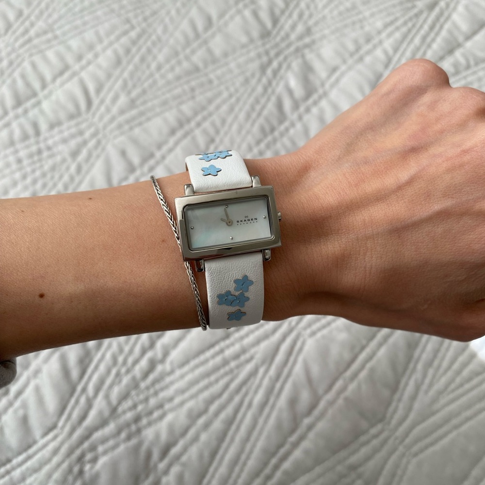 NEW! genuine leather Skagen Denmark women watch! - Picture 6 of 6
